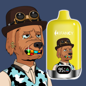 HiFancy Digital Box 16000 Disposable Vape Strawberry Banana - HIFANCY VAPOR