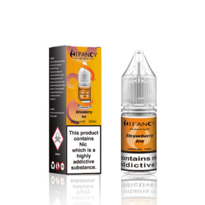 HIFANCY E LIQUID 10 ML Vape Juice Fraise Glacée - HIFANCY VAPOR