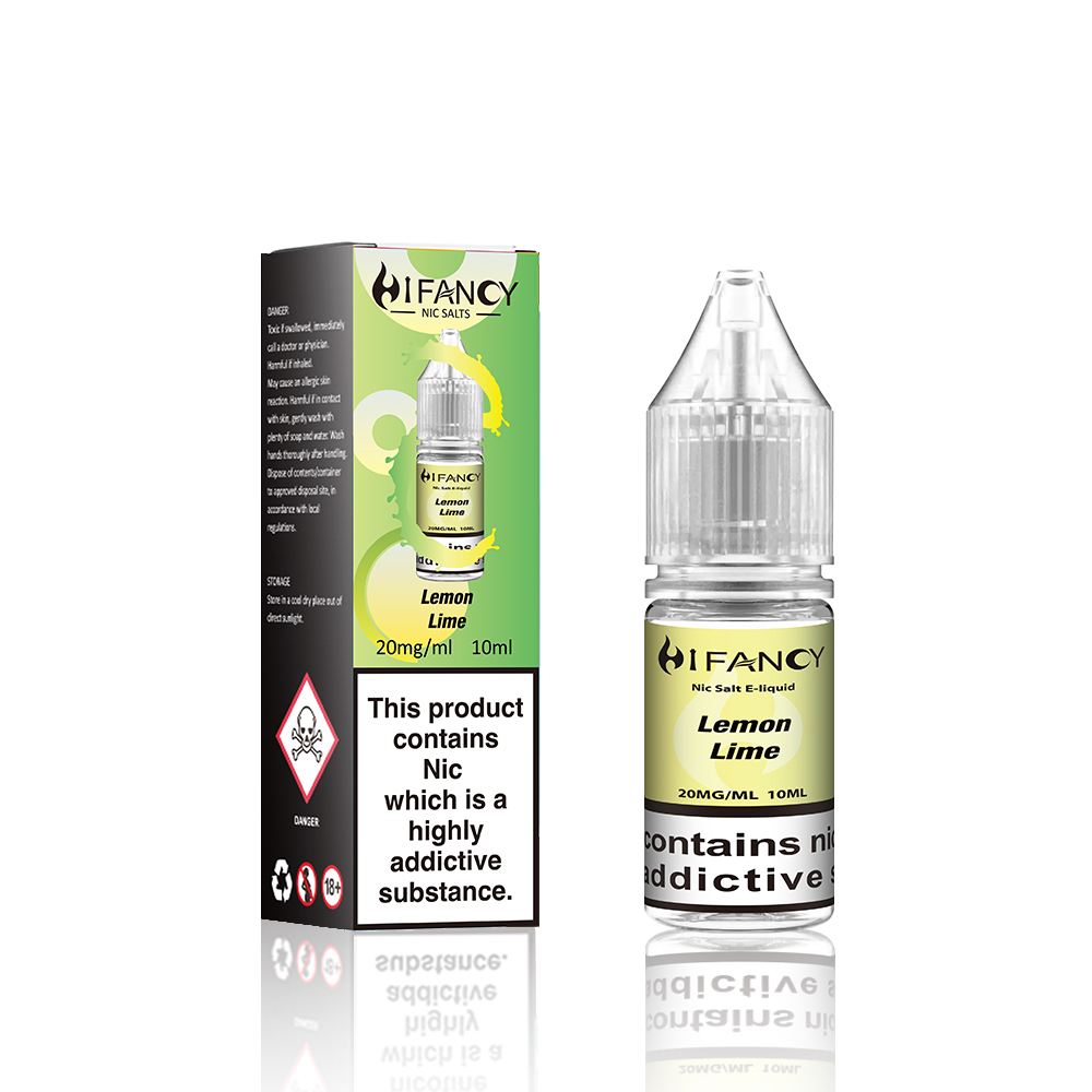 HIFANCY E LIQUID 10 ML Vape Juice Lemon Lime - HIFANCY VAPOR