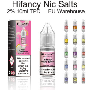 HiFancy E Liquid Vape Juice-Cherry Peach Lemon 10ml - HIFANCY