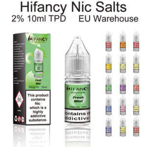 HiFancy E Liquid Vape Juice-Fresh Mint 10ml - HIFANCY