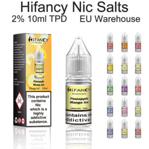 HiFancy E Liquid Vape Juice-Pineapple Mango Ice 10ml - HIFANCY