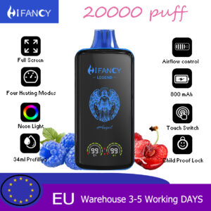 HiFancy Legend 20000 Disposable vape Blue Razz Cherry - HIFANCY
