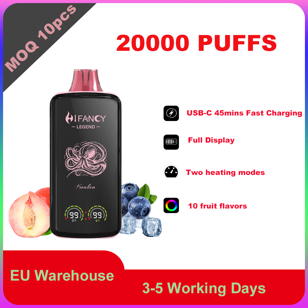HIFANCY Legend 20000 Disposable Vape - HIFANCY VAPOR