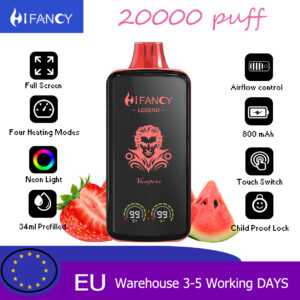 HiFancy Legend 20000 Disposable vape Strawberry Watermelon - HIFANCY