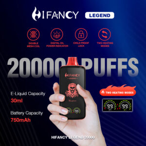 HiFancy Legend 20000 Kertakäyttöinen vape - HIFANCY