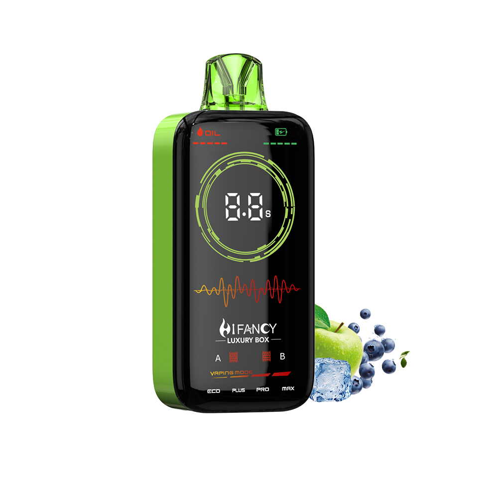 HiFancy Luxury Box 18000 Disposable Vape Blueberry Sour Apple Ice - HIFANCY VAPOR