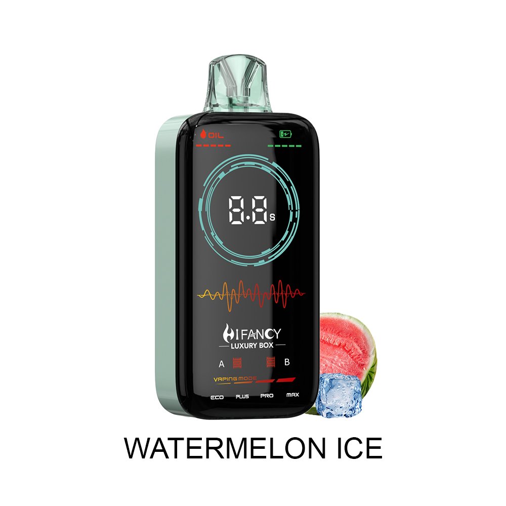 HiFancy Luxury Box 18000 Disposable Vape Watermelon Ice - HIFANCY VAPOR