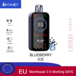 HiFancy Luxury Box 18000 Eldobható vape Blueberry ice - HIFANCY
