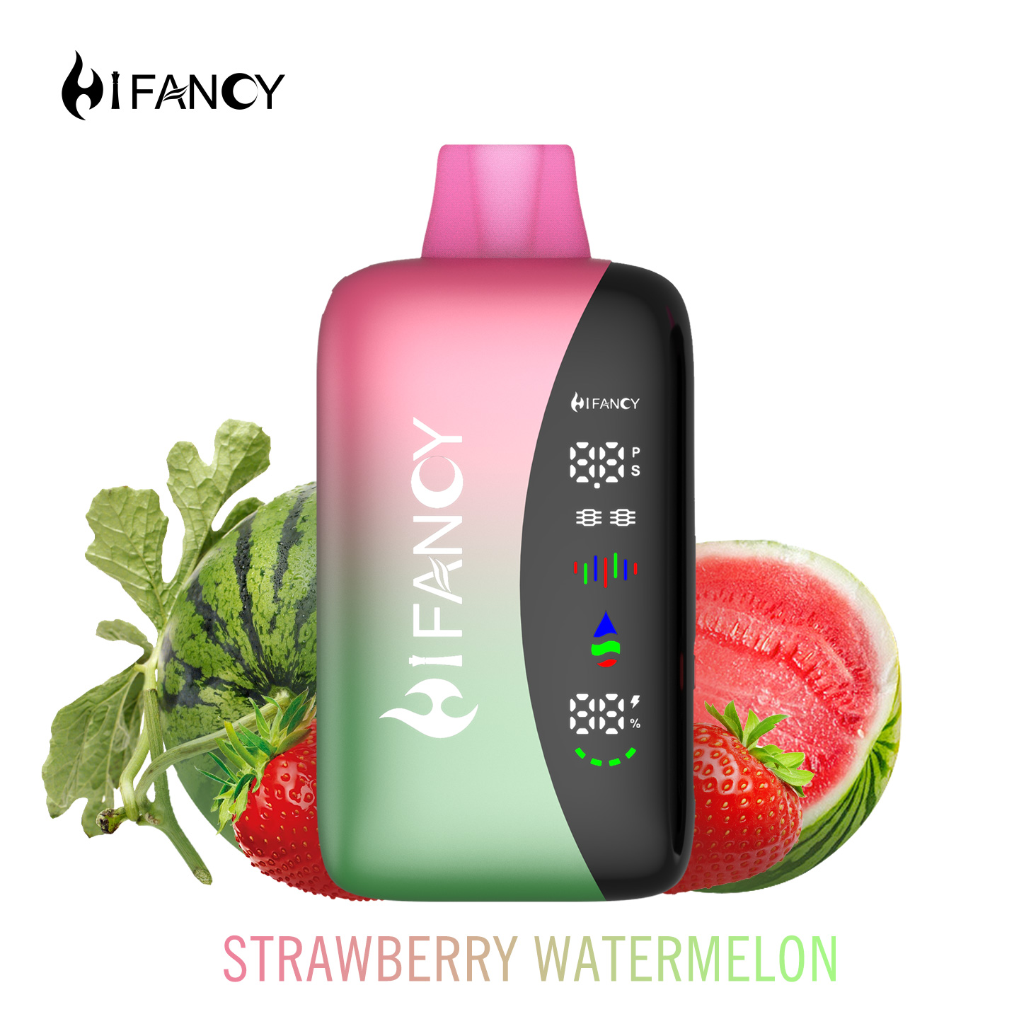 HIFANCY RAINBOW 25000 VAPE DISPOSITIVO Fragola e Anguria - HIFANCY VAPOR