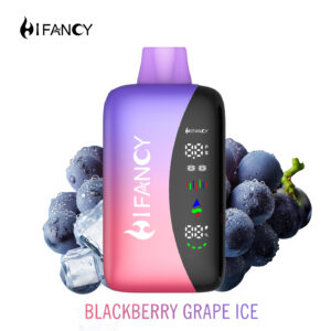 HIFANCY RAINBOW 25000 VAPE DISPOSITIVO Mirtillo Nero Ghiaccio d'Uva - HIFANCY VAPOR