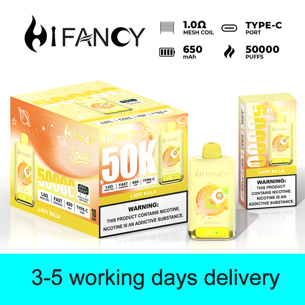 HiFancy Space 50000 Disposable vape Lady Killa๐๐ฅญ๐๐ฟ - HIFANCY