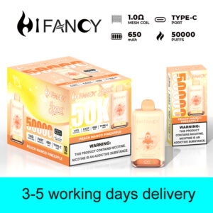 HiFancy Space 50000 Disposable vape Peach Mango Pineapple🍑🥭🍍 - HIFANCY