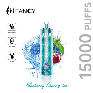 HiFancy Star 15000 Einweg-Vape Blueberry Cherry Ice - HIFANCY