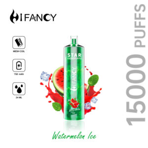 HiFancy Star 15000 eldobható vape görögdinnye jég - HIFANCY