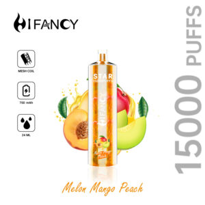 HiFancy Star 15000 Jednorazowe vape Melon Mango Peach - HIFANCY