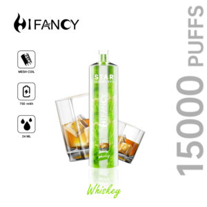 HiFancy Star 15000 jednorazowe vape Whiskey - HIFANCY