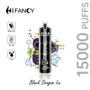 HiFancy Star 15000 Vape usa e getta Black Dragon Ice - HIFANCY