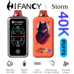 HiFancy Storm 40000 Vape desechable Fizz Cola Ice - HIFANCY