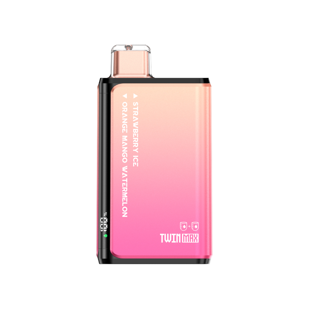 HIFANCY TWIN MAX 60000 PUFF Disposable Vape Orange Mango Watermelon & Strawberry Ice - HIFANCY VAPOR
