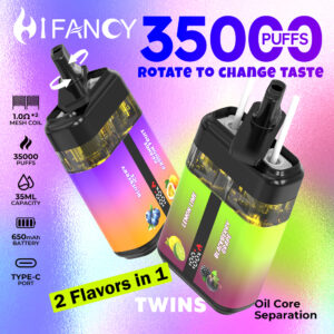 HiFancy Twins 35000 Eldobható Vape - HIFANCY
