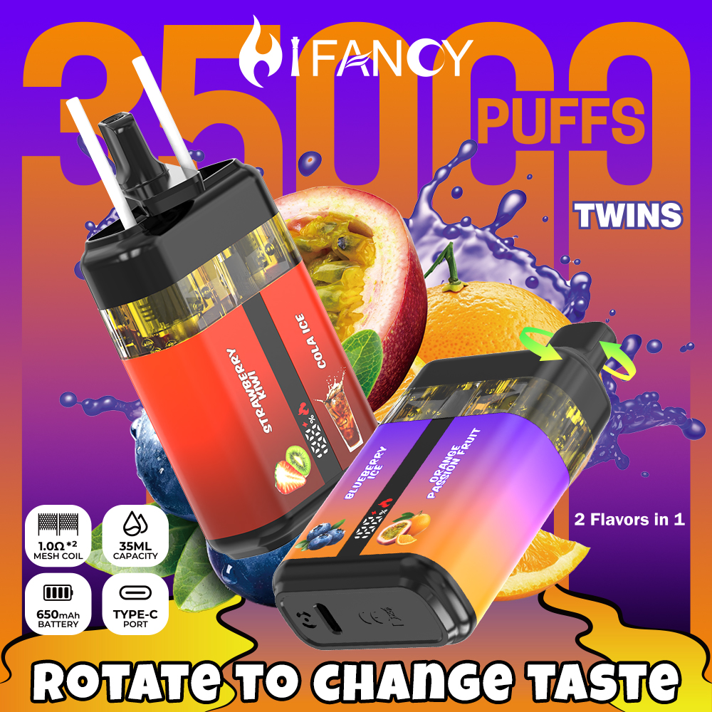 HiFancy Twins 35000 Eldobható Vape - HIFANCY