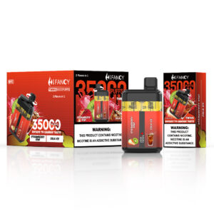 HiFancy Twins 35000 Vape jetable Fraise Kiwi & Cola Ice - HIFANCY