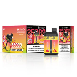 HiFancy Twins 35000 Vape jetable Framboise Cerise Glace & Pêche Mangue Pastèque - HIFANCY
