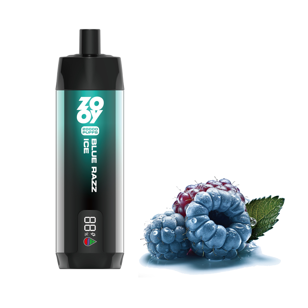ZOOY SHISHA 20000 DISPOSABLE VAPE Blue razz Ice - HIFANCY VAPOR